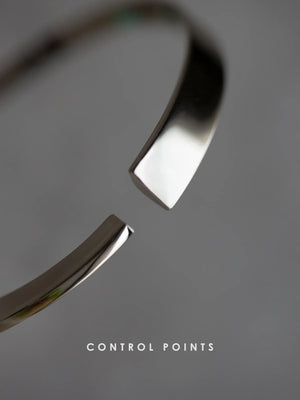 CONTROL POINTS Asymmetric Mobius Loop Cuff | TROVE & TONE
