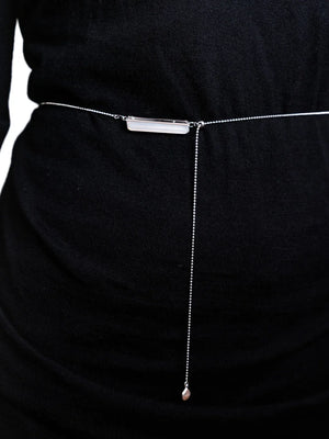 AESTH & UTIL ADJUSTABLE SILVER MULTIWAY CHAIN | TROVE & TONE