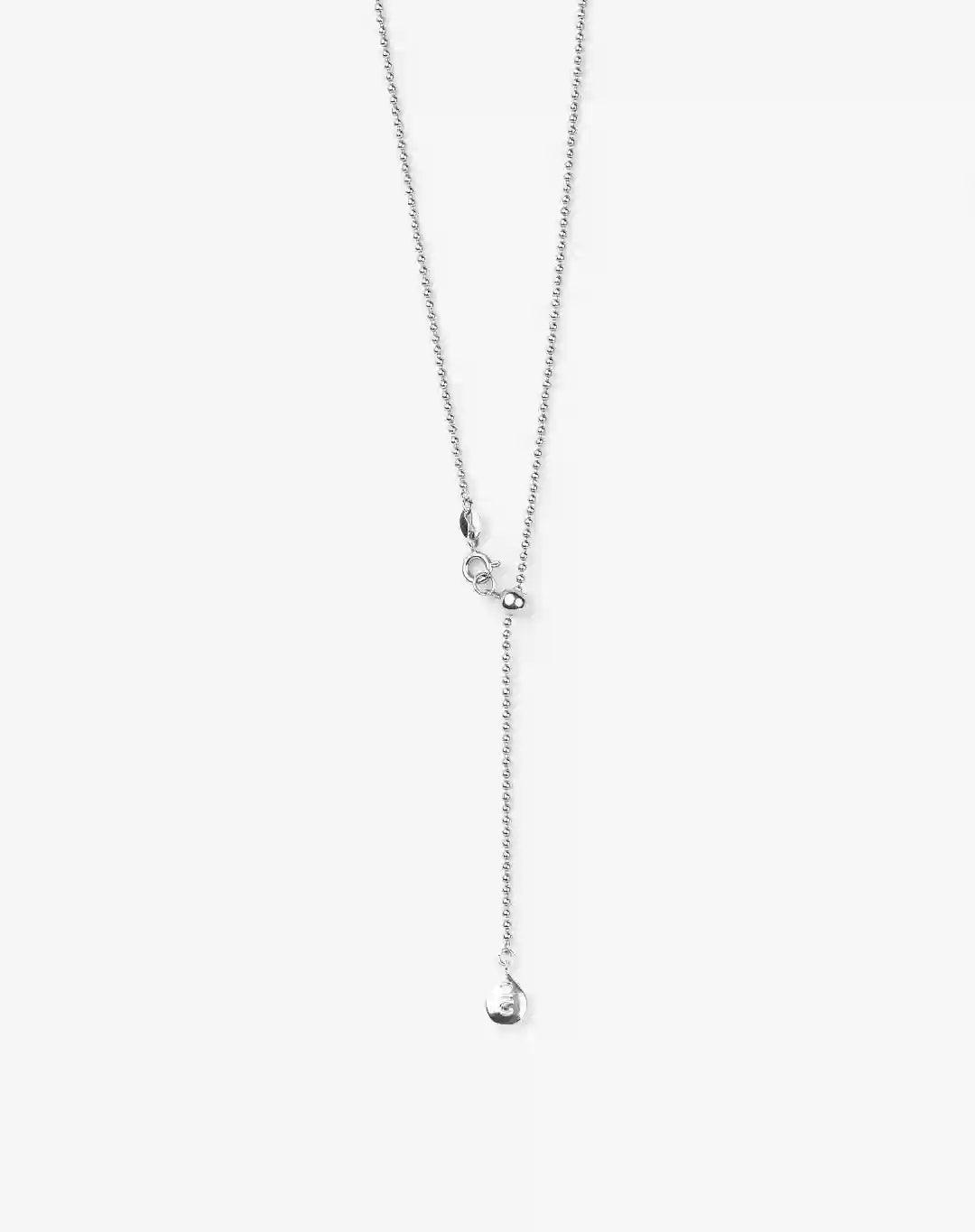 AESTH & UTIL ADJUSTABLE SILVER MULTIWAY CHAIN | TROVE & TONE