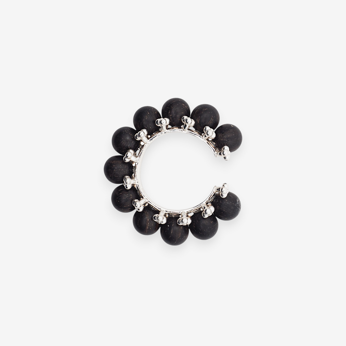AESTH & UTIL BEADED NATURAL SANDALWOOD RING | TROVE & TONE