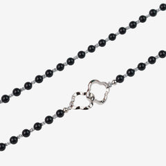AESTH & UTIL BLACK AGATE MULTIWAY CHAIN | TROVE & TONE