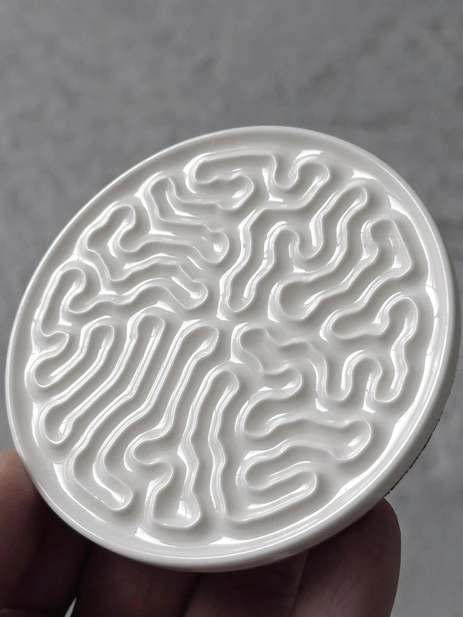 StudioRan CORAL 02 ROUND CERAMIC COASTERS | TROVE & TONE