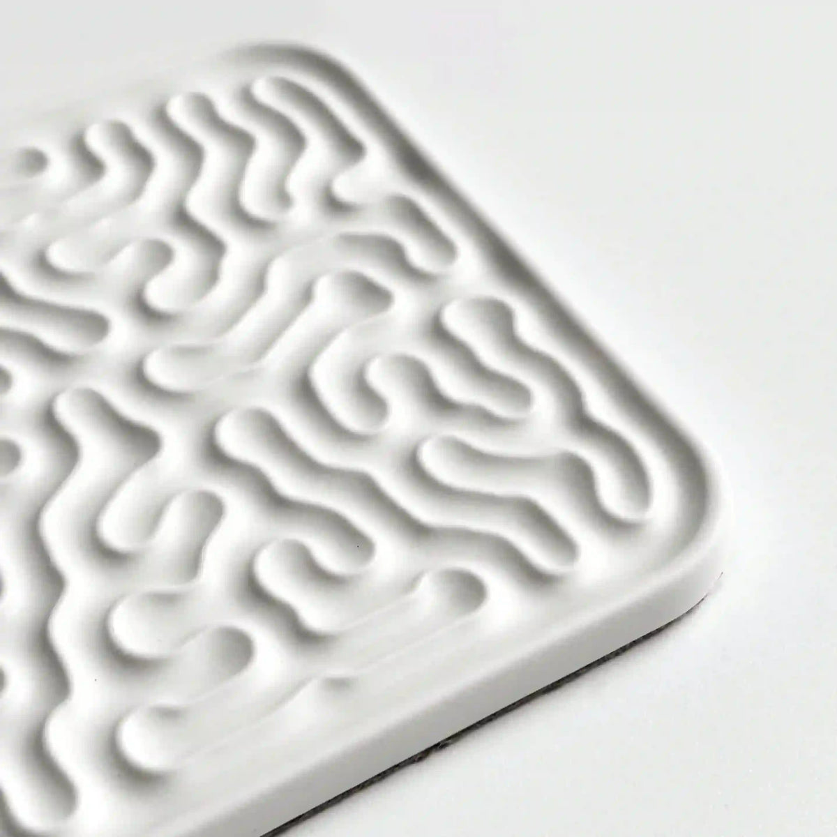 StudioRan CORAL 04 SQUARE CERAMIC COASTERS | TROVE & TONE