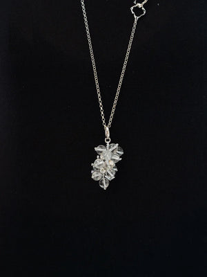 AESTH & UTIL CRYSTAL GRAPE MULTIWAY BAG CHARM | TROVE & TONE