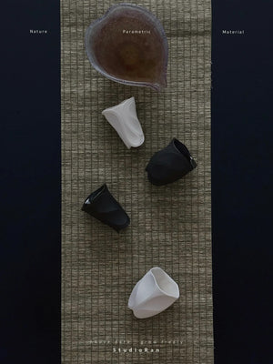 StudioRan CURVE 02 CERAMIC SMALL TEA CUP | TROVE & TONE