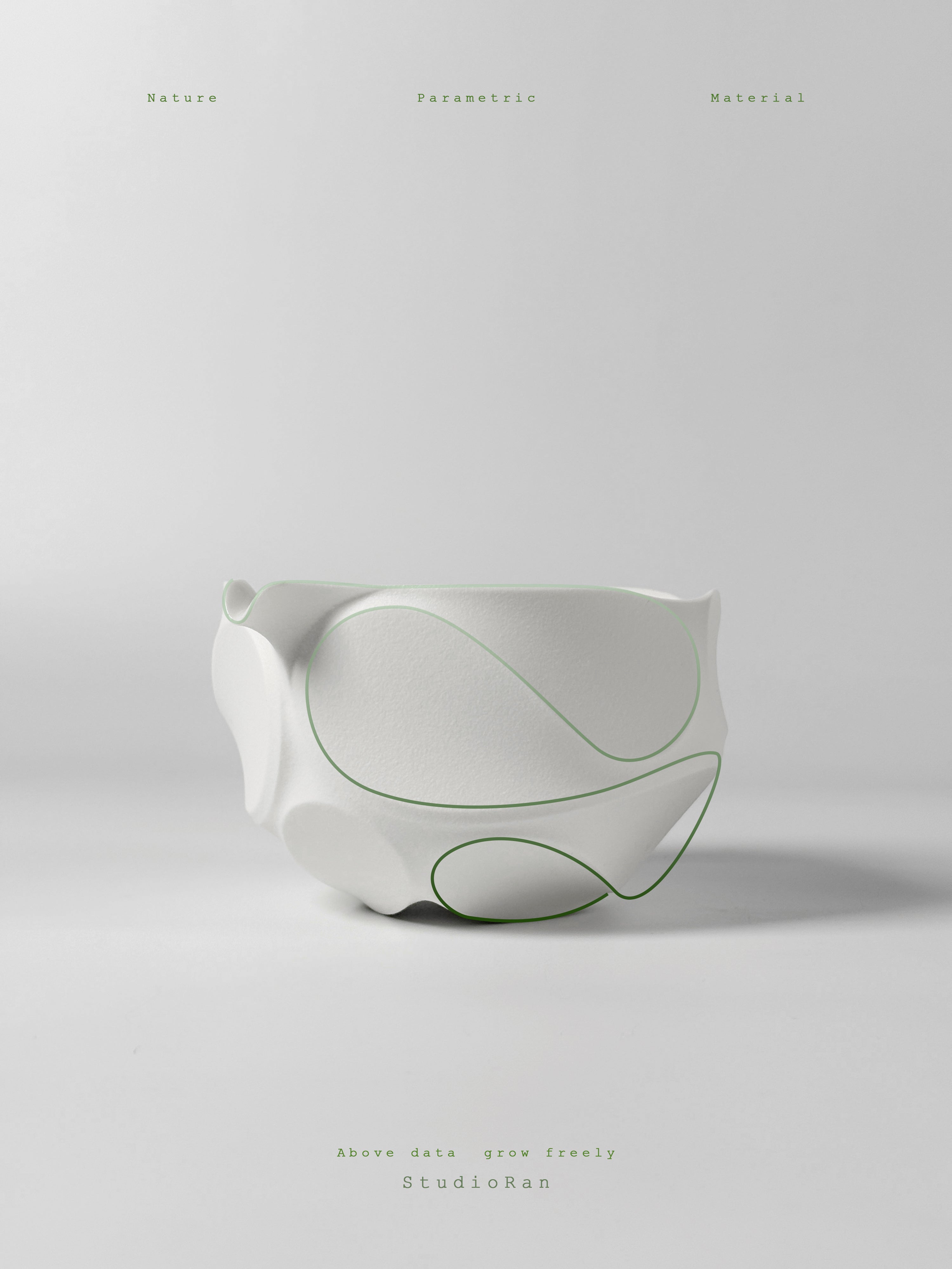 StudioRan CURVE 07 CERAMIC MATCHA BOWL | TROVE & TONE