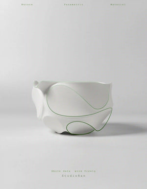 StudioRan CURVE 07 CERAMIC MATCHA BOWL | TROVE & TONE