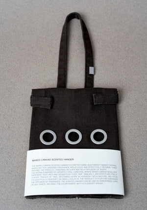 almost fever_ WAXED CANVAS LONG LASTING SCENTED HANGER(副本)(副本) | TROVE & TONE