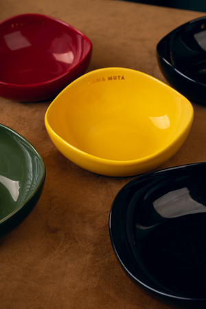 CURVED CERAMIC PET BOWL