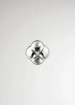 AESTH & UTIL ETERNAL KNOT CLEAR CRYSTAL RING | TROVE & TONE