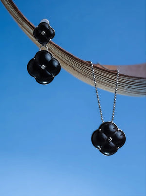 AESTH & UTIL ETERNAL KNOT PURPLE SANDALWOOD MULTI-WAY PENDANT | TROVE & TONE