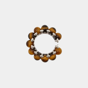 AESTH & UTIL FIVE ELEMENTS BEADED GEMSTONE RING | TROVE & TONE