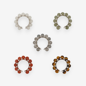 AESTH & UTIL FIVE ELEMENTS BEADED GEMSTONE RING | TROVE & TONE