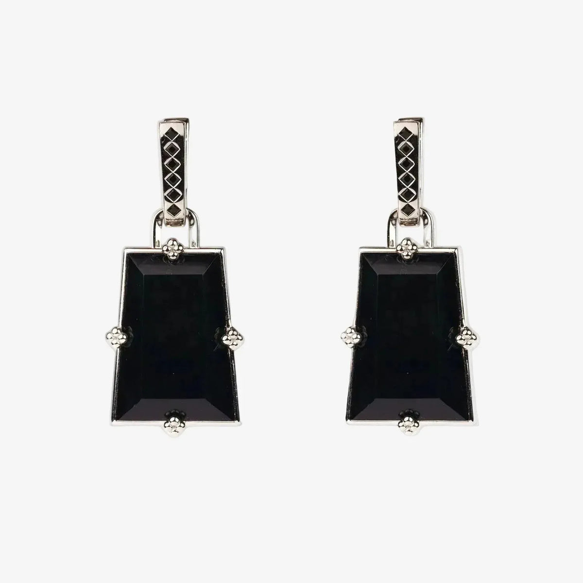 AESTH & UTIL FRAME MULTIWAY PENDANT HOOP EARRINGS | TROVE & TONE