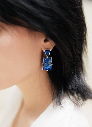 AESTH & UTIL FRAME MULTIWAY PENDANT STUD EARRINGS | TROVE & TONE