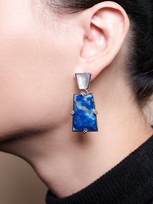AESTH & UTIL FRAME MULTIWAY PENDANT STUD EARRINGS | TROVE & TONE