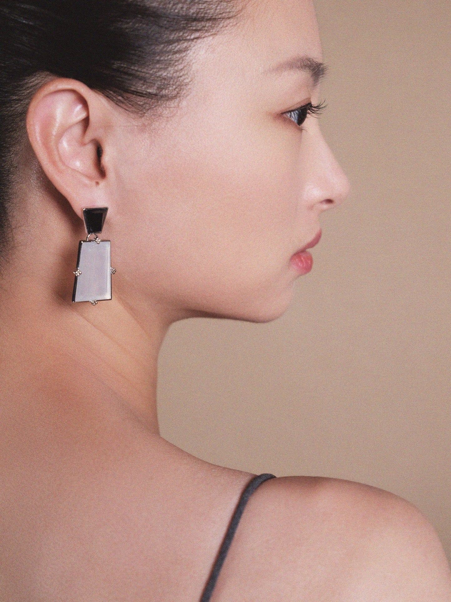 AESTH & UTIL FRAME MULTIWAY PENDANT STUD EARRINGS | TROVE & TONE