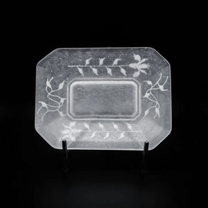 guAi Studio FROSTED GLASS PATE DE VERRE OCTAGONAL DISH | TROVE & TONE
