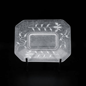 guAi Studio FROSTED GLASS PATE DE VERRE OCTAGONAL DISH | TROVE & TONE