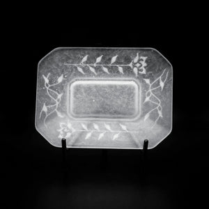 guAi Studio FROSTED GLASS PATE DE VERRE OCTAGONAL DISH | TROVE & TONE