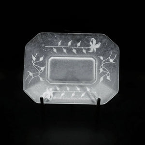 guAi Studio FROSTED GLASS PATE DE VERRE OCTAGONAL DISH | TROVE & TONE