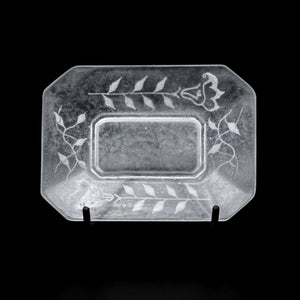 guAi Studio FROSTED GLASS PATE DE VERRE OCTAGONAL DISH | TROVE & TONE