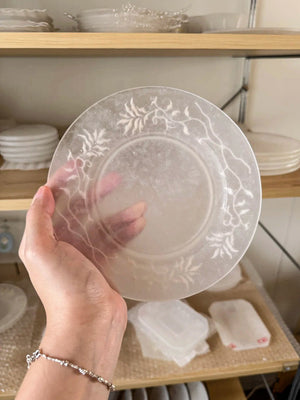 guAi Studio FROSTED GLASS PATE DE VERRE PLATE 01 | TROVE & TONE