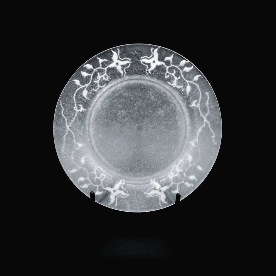guAi Studio FROSTED GLASS PATE DE VERRE PLATE 05 | TROVE & TONE