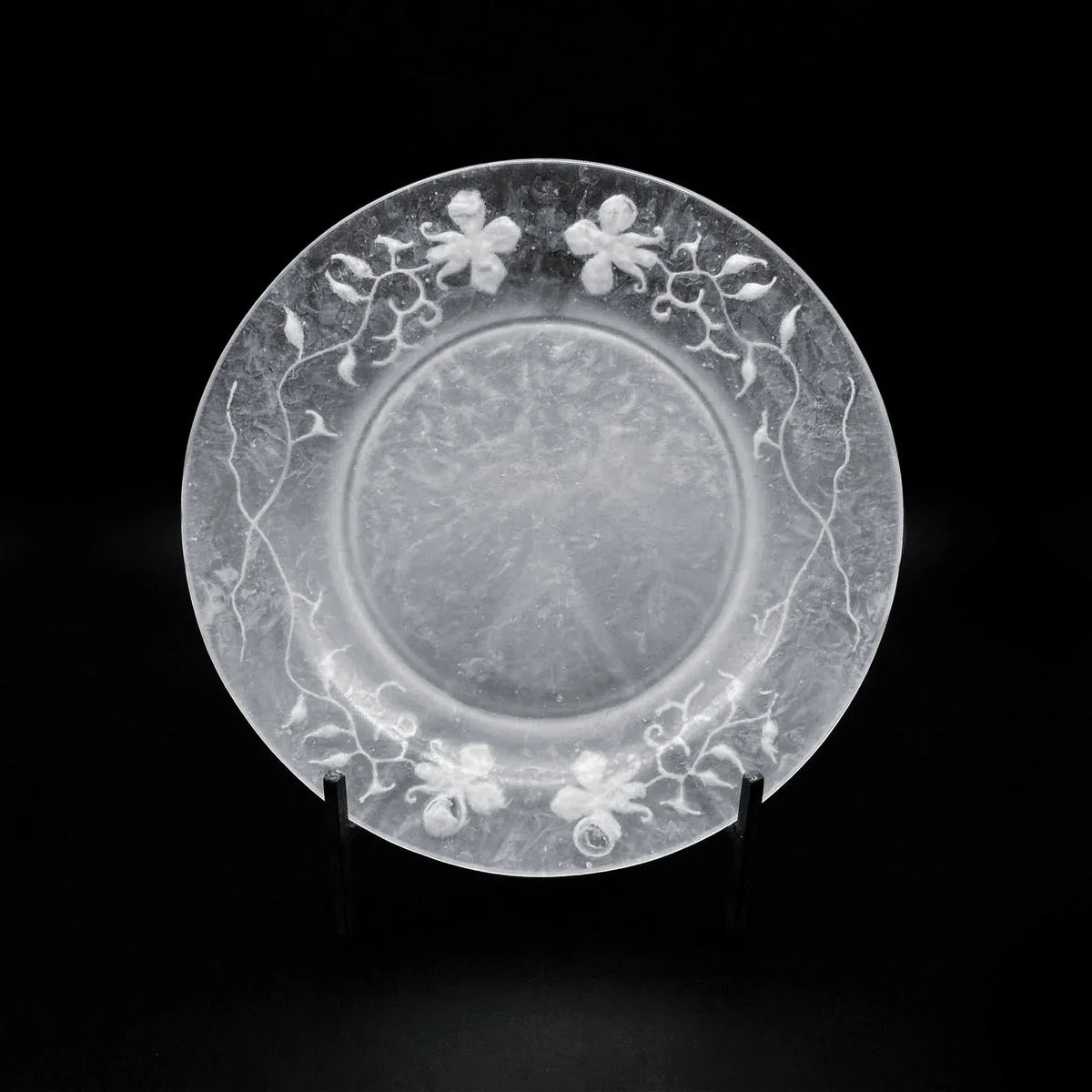 guAi Studio FROSTED GLASS PATE DE VERRE PLATE 10 | TROVE & TONE