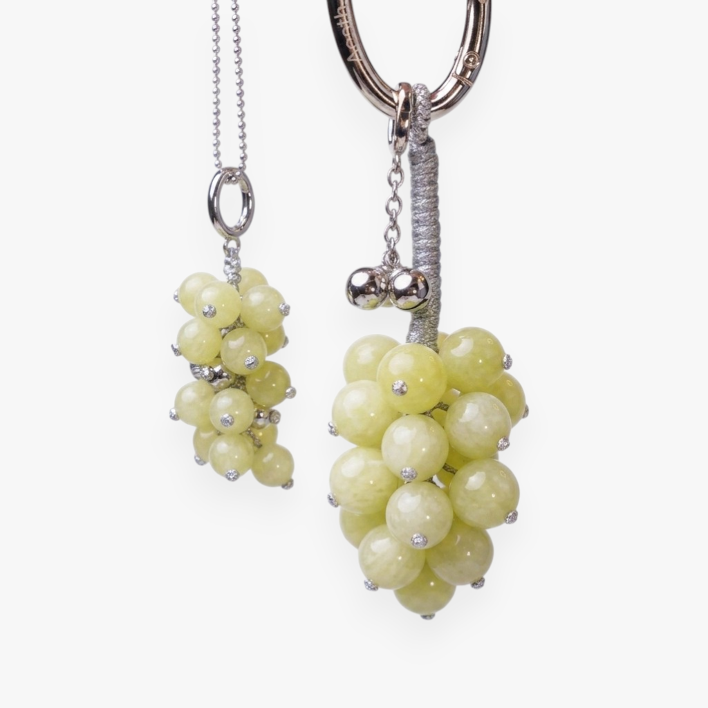 Aesth & Util AVENTURINE GRAPE MULTIWAY BAG CHARM | TROVE & TONE