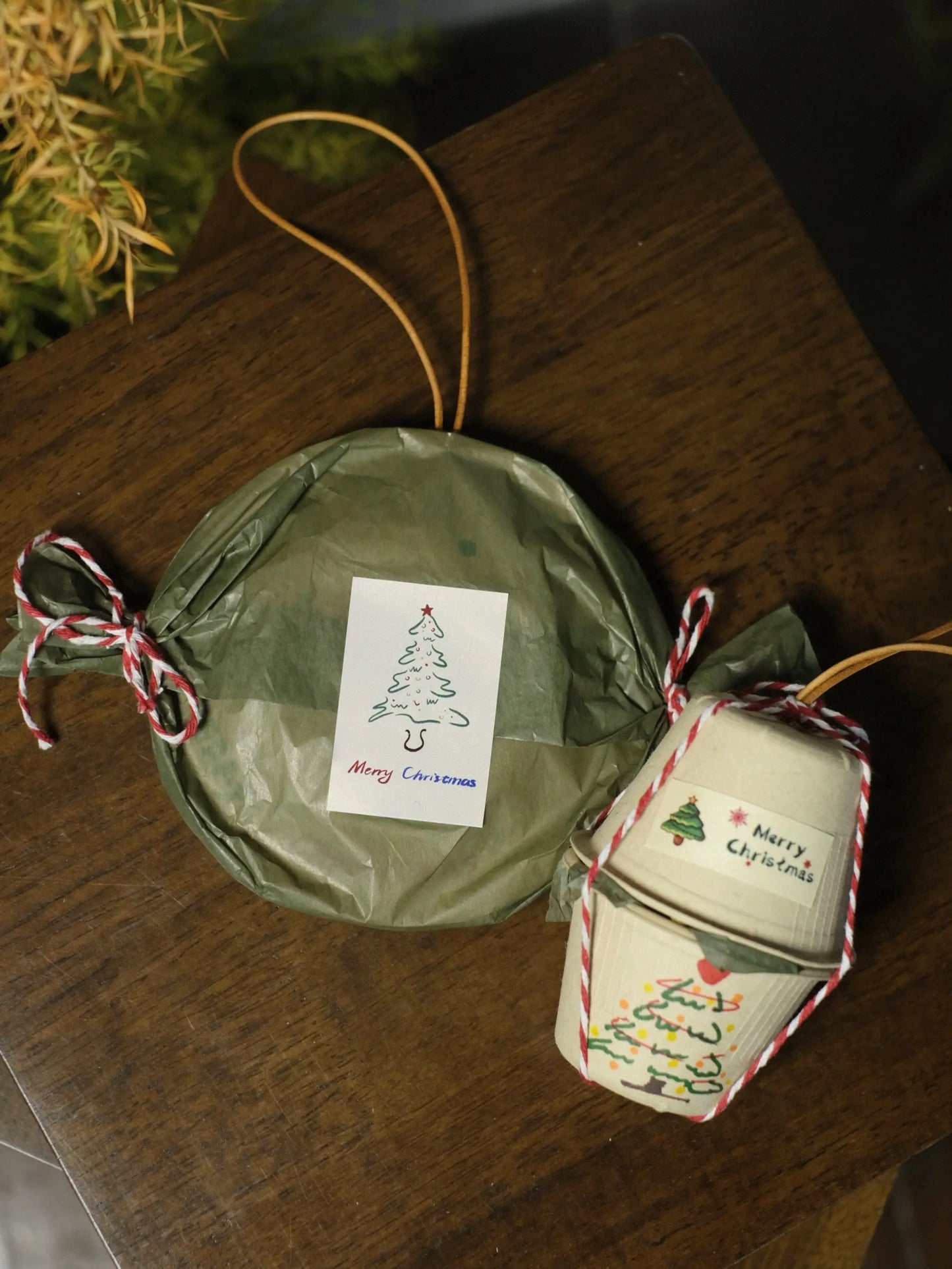 ChengTian HANDMADE LEATHER PINECONE CHARM | TROVE & TONE