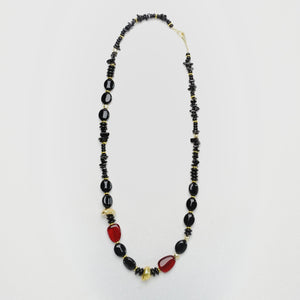 Limb IRREGULAR MIXED BEADED NECKLACE | TROVE & TONE