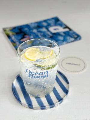 GiffyPlanet OCEAN BOOST GLASS CUP | TROVE & TONE