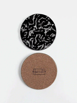 StudioRan LAKE 01 ROUND CERAMIC COASTERS | TROVE & TONE
