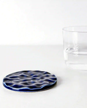 StudioRan LAKE 01 ROUND CERAMIC COASTERS | TROVE & TONE