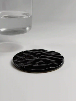 StudioRan LAKE 01 ROUND CERAMIC COASTERS | TROVE & TONE