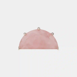 AESTH & UTIL MOON PHASE SEMICIRCLE GEMSTONE RING | TROVE & TONE