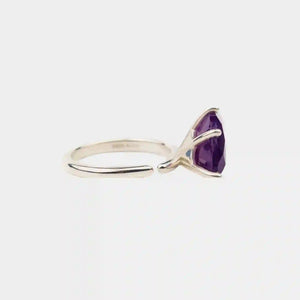 AESTH & UTIL MOON PHASE SEMICIRCLE GEMSTONE RING | TROVE & TONE