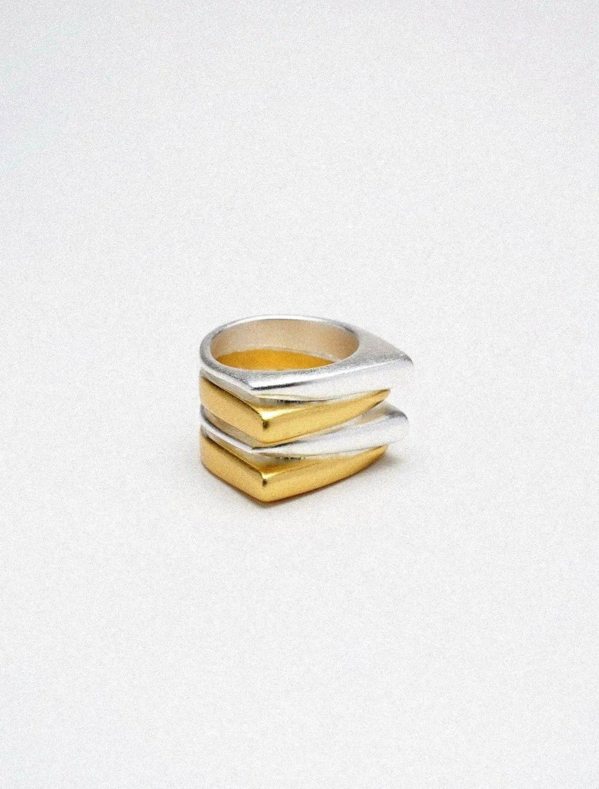 Limb MULTI-LAYER SCULPTURAL WIDE BAND | TROVE & TONE