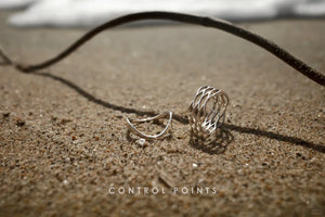 TROVE & TONE CIRCULAR GRID MESH RING | TROVE & TONE