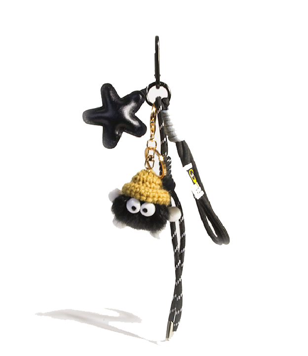 Little Monster Star Plush Bag Charm
