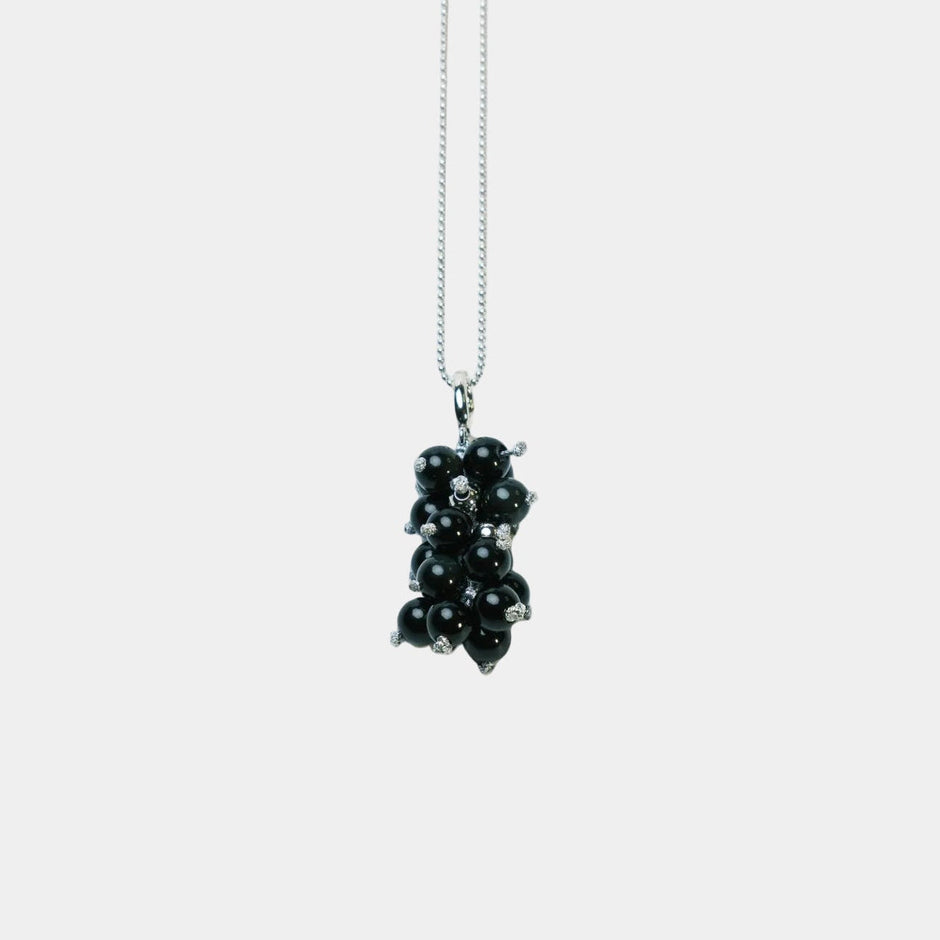 AESTH & UTIL OBSIDIAN GRAPE MULTIWAY BAG CHARM | TROVE & TONE