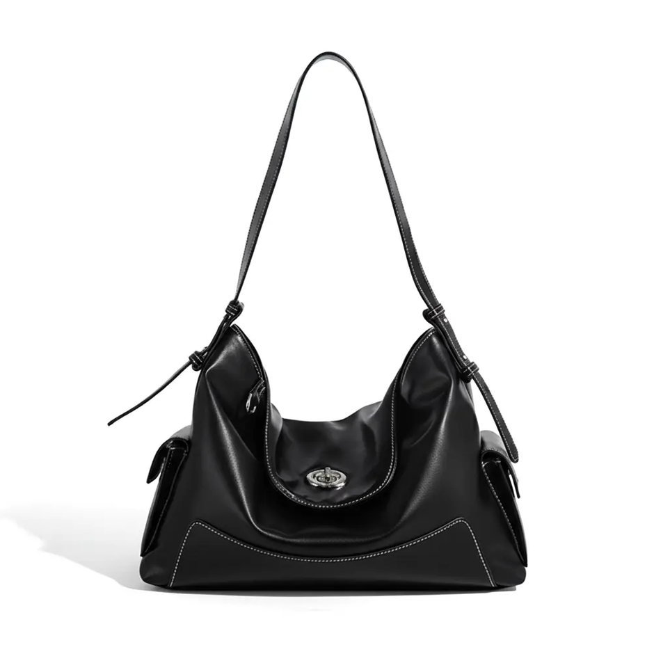 OIL-WAX HOBO BAG Shoulder Bag TROVE & TONE