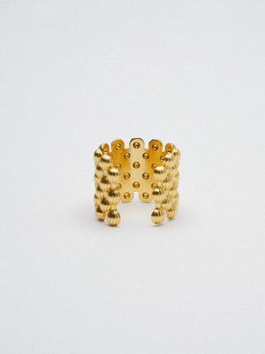 Limb OPEN INTERLACED TEXTURED WIDE BAND | TROVE & TONE