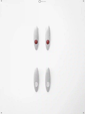 ON IISLAND OVAL GEMSTONE STUD EARRINGS | TROVE & TONE