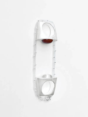 ON IISLAND OVAL OBSIDIAN PENDANT RING(副本) | TROVE & TONE