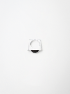 ON IISLAND OVAL OBSIDIAN PENDANT RING(副本) | TROVE & TONE