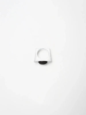 ON IISLAND OVAL OBSIDIAN PENDANT RING(副本) | TROVE & TONE