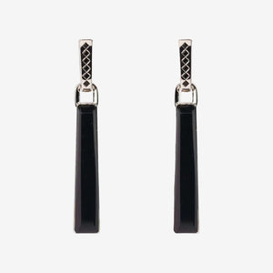 AESTH & UTIL PILLAR MULTIWAY PENDANT HOOP EARRINGS | TROVE & TONE
