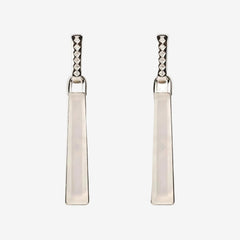 AESTH & UTIL PILLAR MULTIWAY PENDANT HOOP EARRINGS | TROVE & TONE